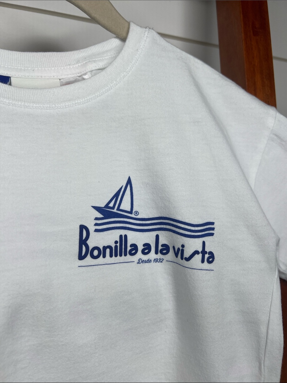 Zara Boys: Bonilla a la Vista White Graphic Tee - Picture 3 of 6